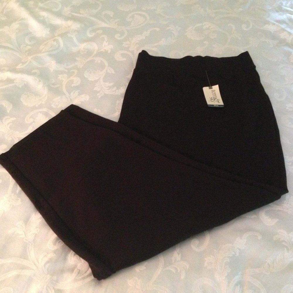 Black Cropped Pants
